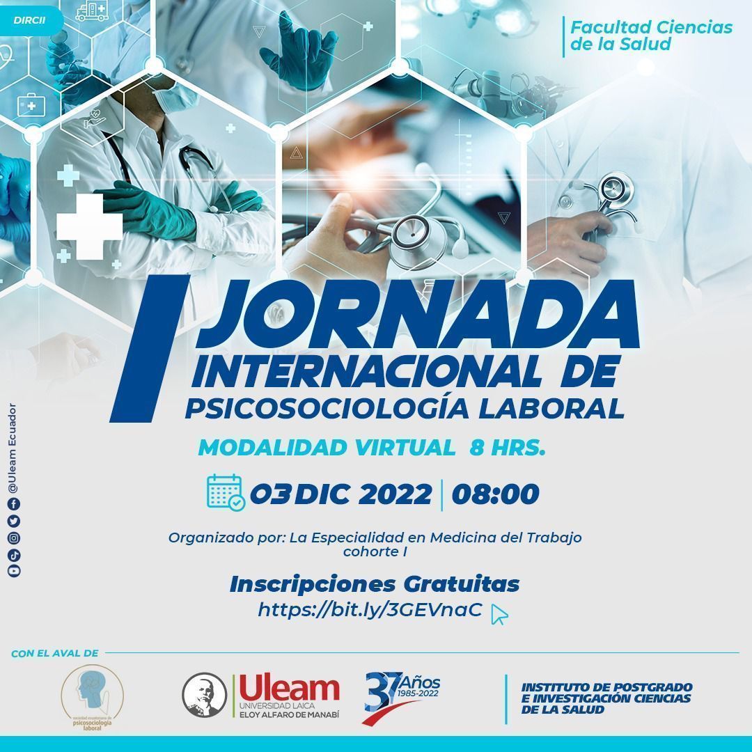 I Jornada Internacional de Psicosociología Laboral ULEM